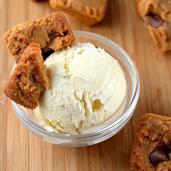 Nut Butter Quinoa Blondie Bites