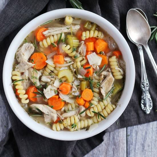 Healthy Chicken Noodle Soup
