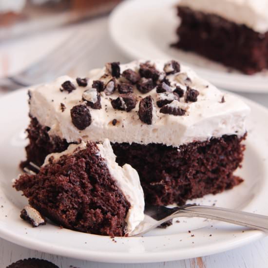 Skinny Cookies ‘n Cream Cake