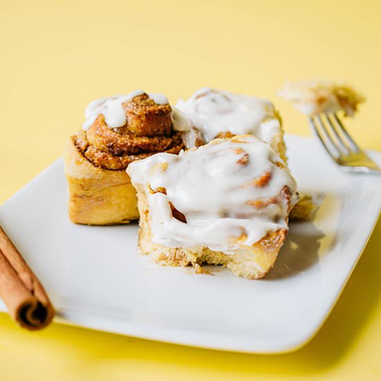 Sweet Potato Cinnamon Rolls