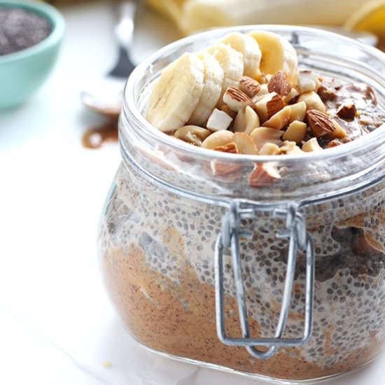 Almond Butter Chia Pudding