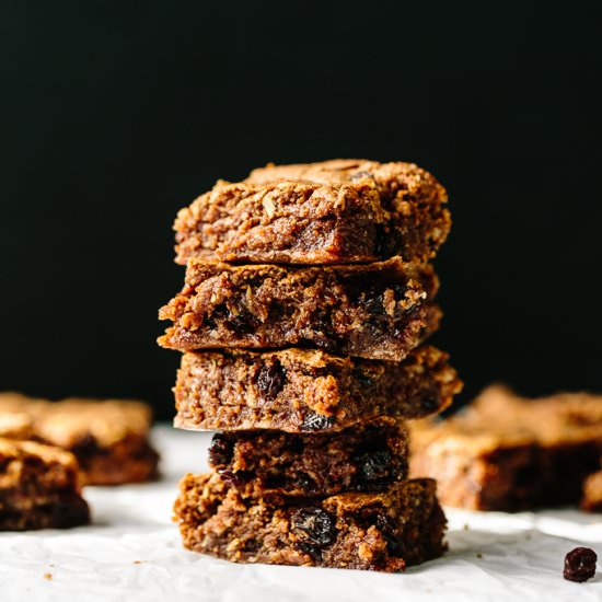 Oatmeal Raisin Cookie Bars