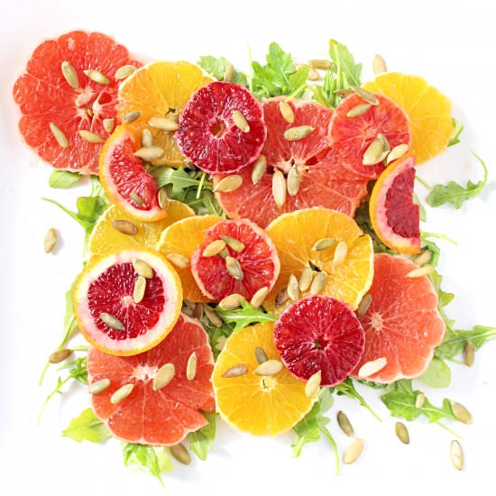 Winter Citrus & Arugula Salad