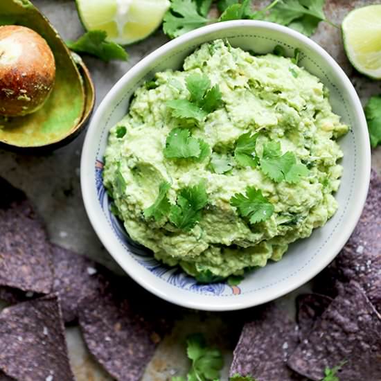 Guacamole with Greek Yogurt