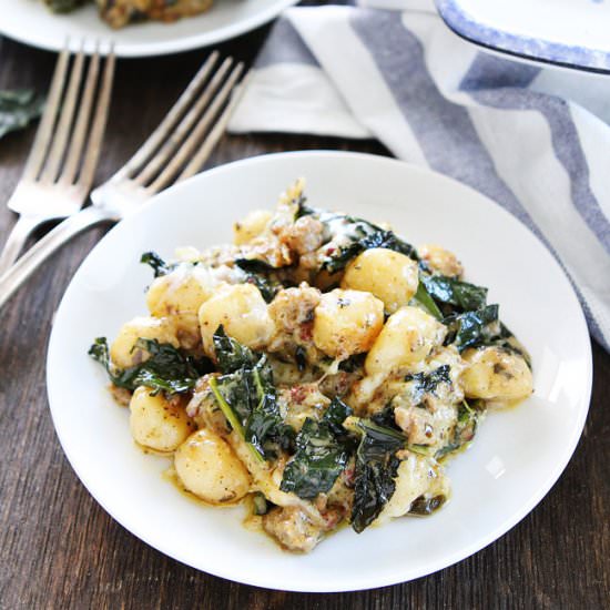 Baked Gnocchi with Sausage