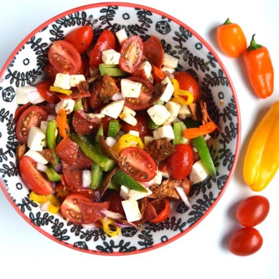Pizza Panzanella Salad