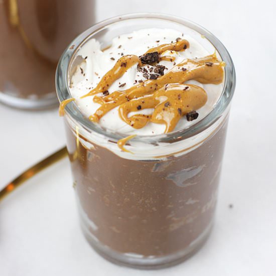 Dark Chocolate PB Pudding