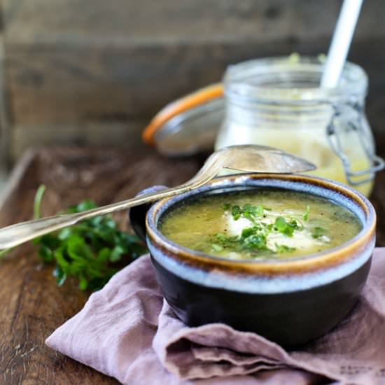 Fermented Cucumber Soup
