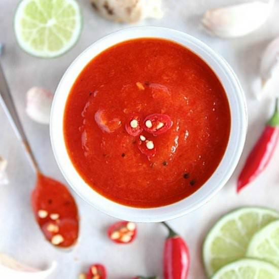 Healthy Homemade Sweet Chili Sauce