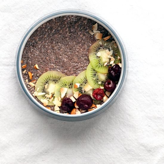 Cherry Chia Pudding