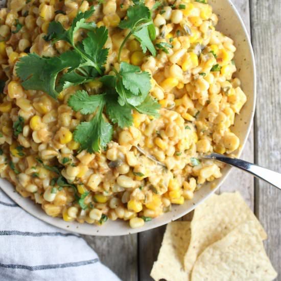 Creamy Cheesy Corn Dip