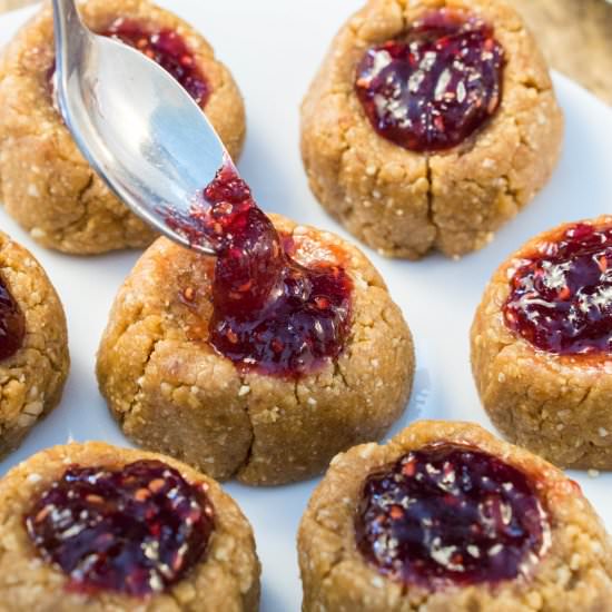 Peanut Butter & Jelly Cookies