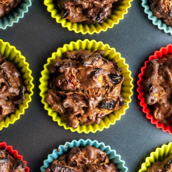 Dry Apples & Cinnamon Muffins