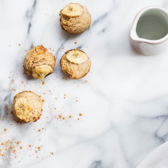 Banana Bread Bites (GF, V)