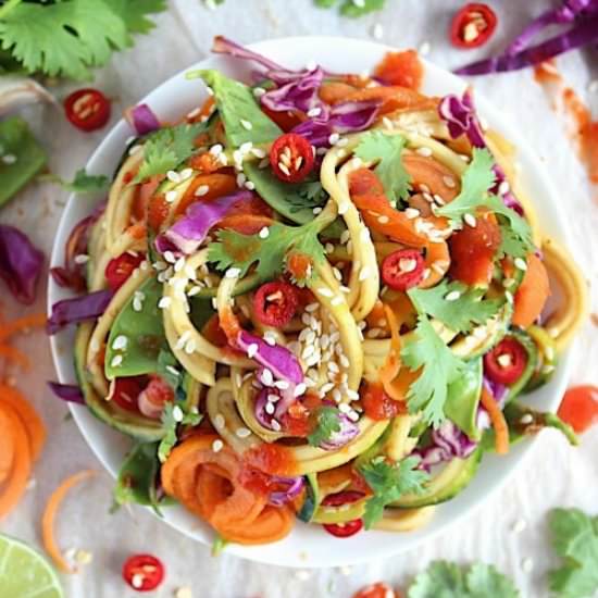 Sweet and Spicy Sesame “Noodles”