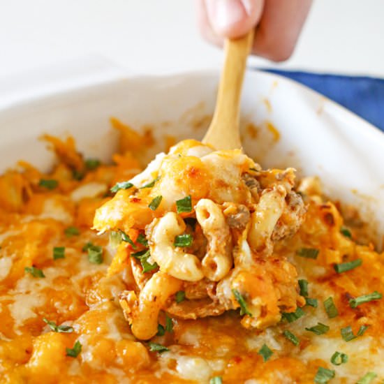 Taco Macaroni Casserole