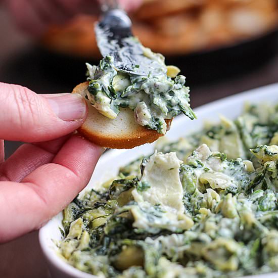 Feta Spinach Artichoke Dip