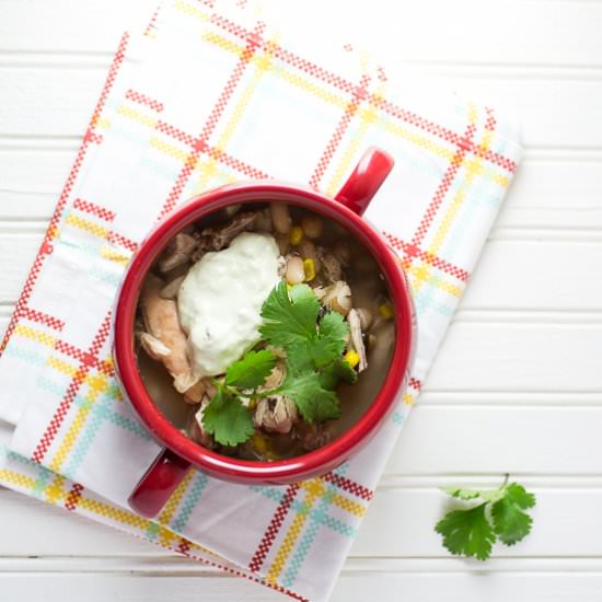 Slow Cooker White Chili