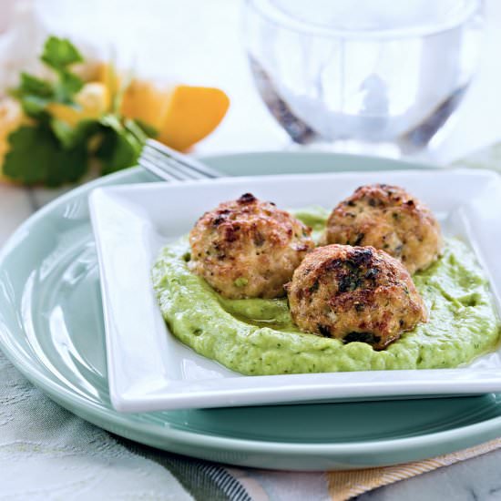 Greek Chicken Meatballs