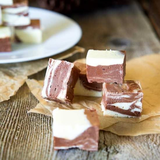 Copycat Marbled See’s Fudge