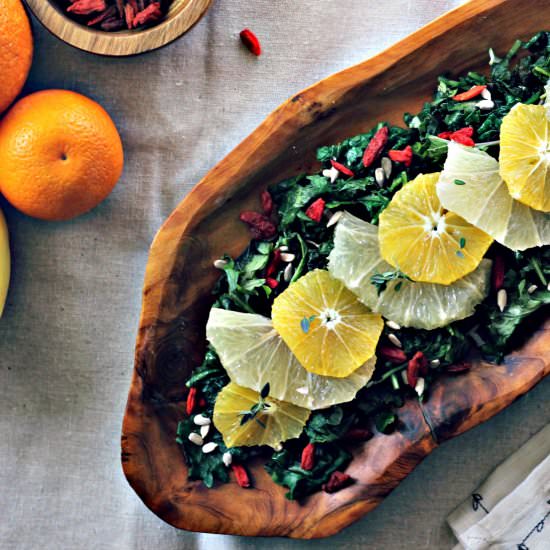Winter Sunshine Salad