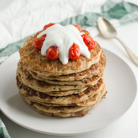 Healthy Oatmeal Pancakes