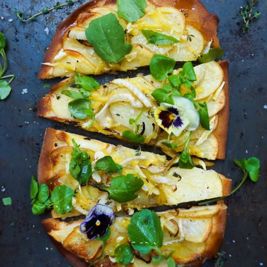 Potato pizza