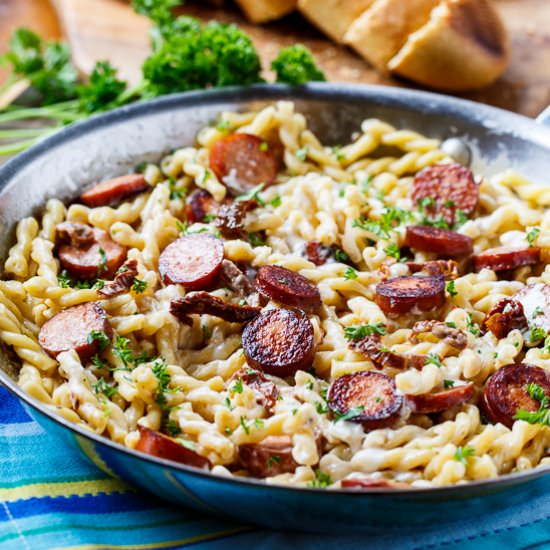 Pasta with Sun-Dried Tomato Cream