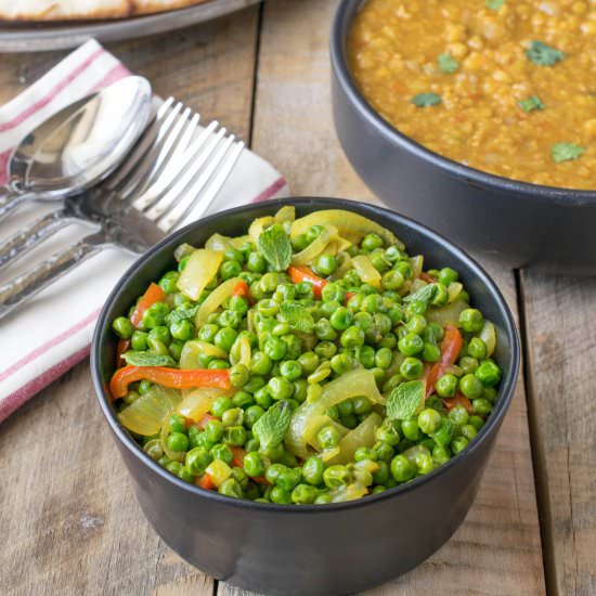 Indian Spiced Peas