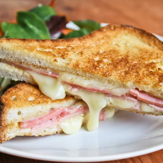 Gluten Free, Cheese and Ham Toastie
