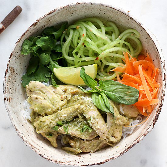 Easy Coconut Basil Chicken