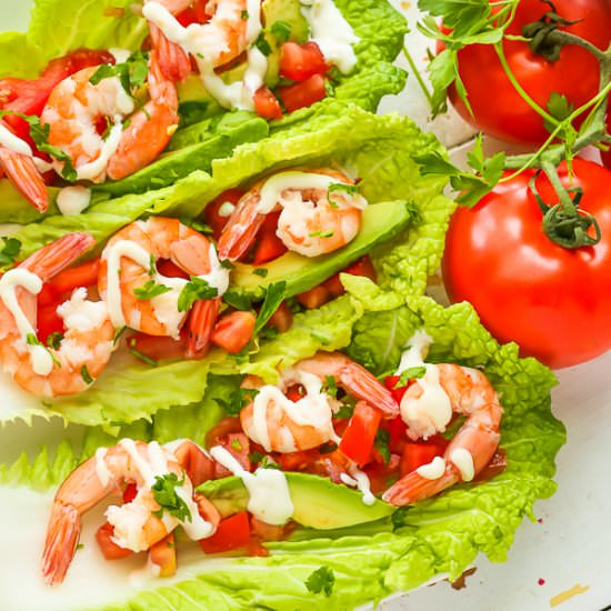 Shrimp Lettuce Wraps Recipe