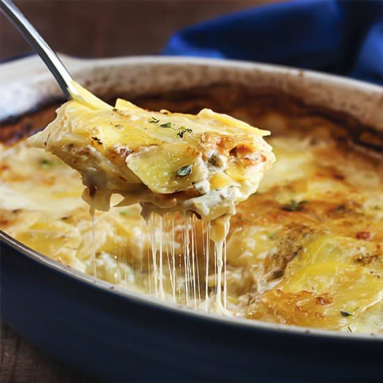 Classic Potato Gratin with Gruyere