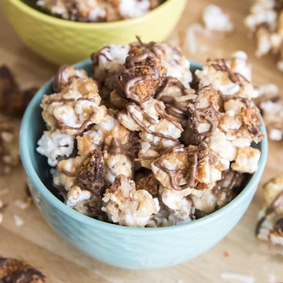 Samoas Popcorn