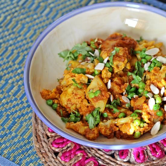 Slow Cooker Alu Gobi