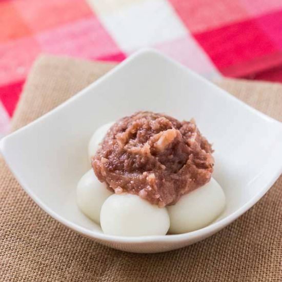 Red Bean Paste with Rice Dumplings