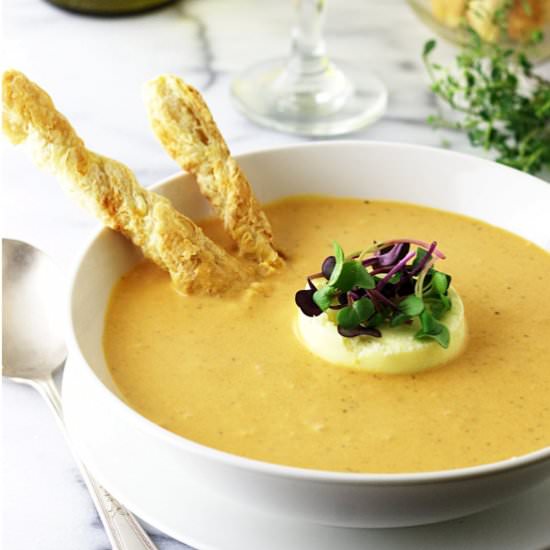 Roasted Tomato Garlic Soup
