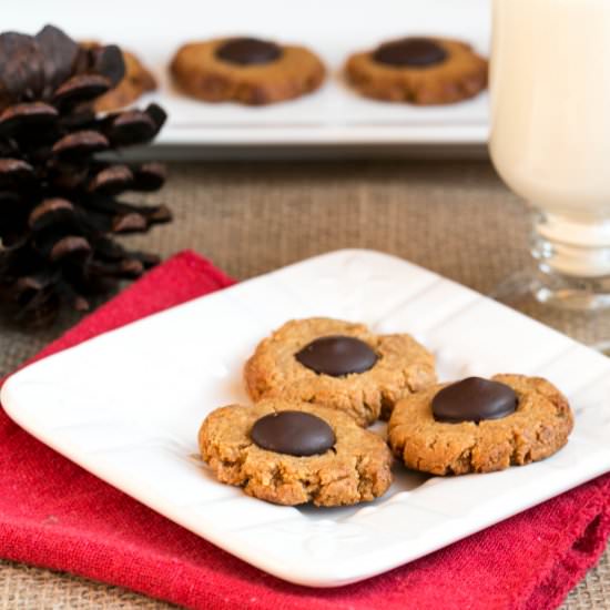 Low Carb Peanut Butter Blossoms