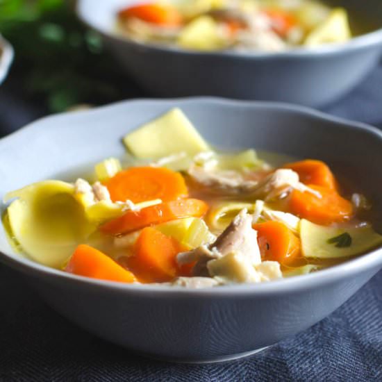 Homestyle Chicken Noodle Soup
