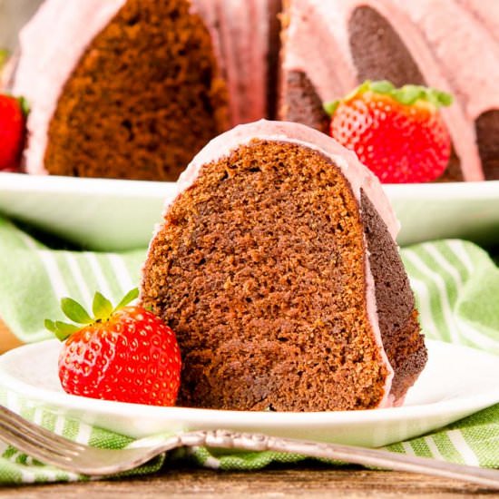 Chocolate Potato Bundt Cake