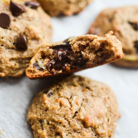 Peanut Butter and Banana Cookies