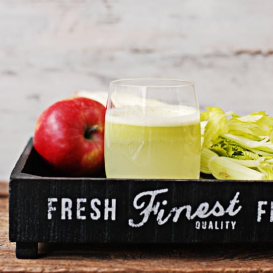 Celery and Apple Juice