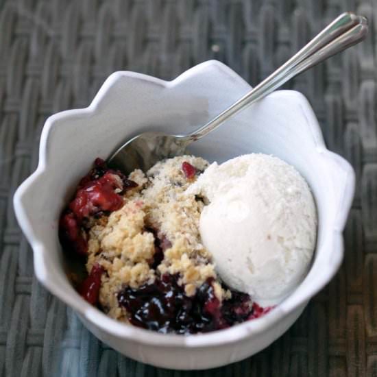 Mixed Berry Crumble