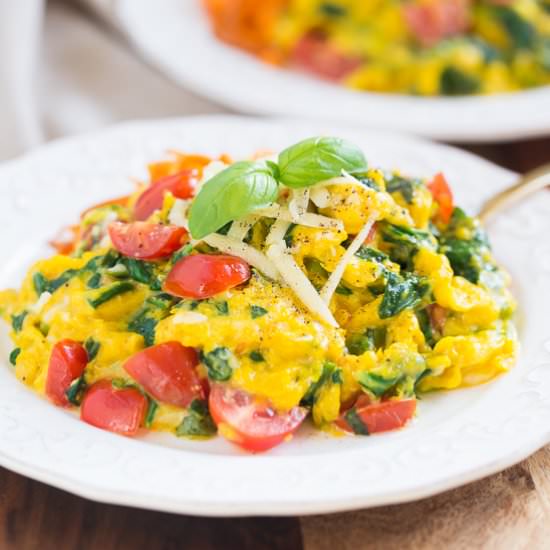 Veggie Scrambled Eggs