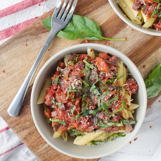 Spicy Weeknight Penne