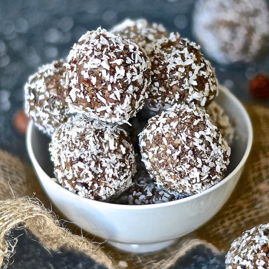 Mocha Hazelnut Power Balls