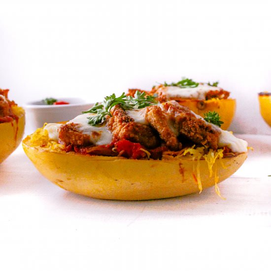 Chicken Parmesan Spaghetti Squash