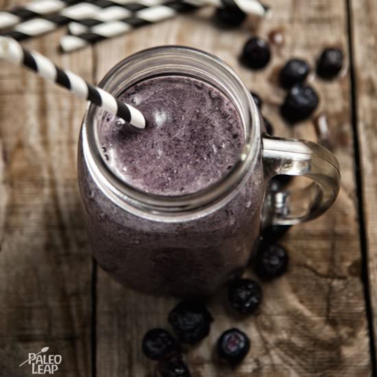Spinach-Blueberry Frozen Smoothie