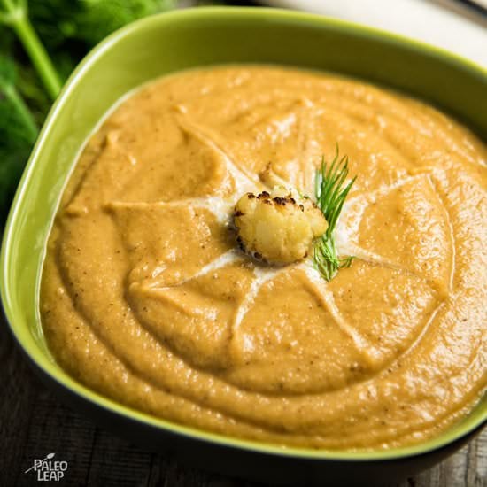 Cauliflower & Sweet Potato Soup