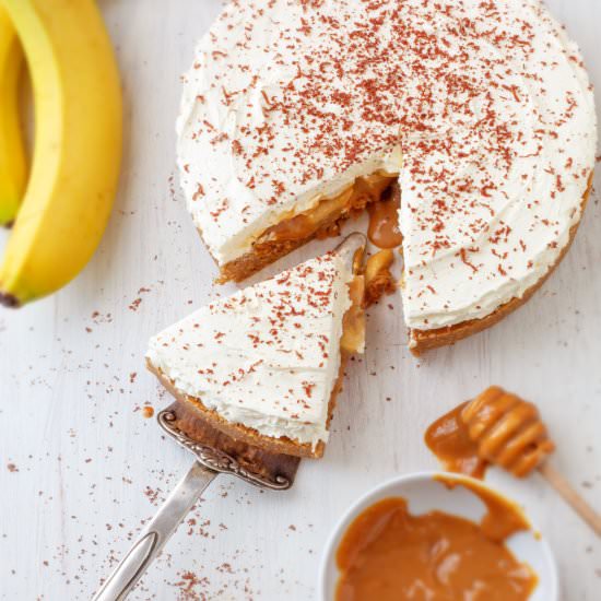No Bake Banoffee Pie